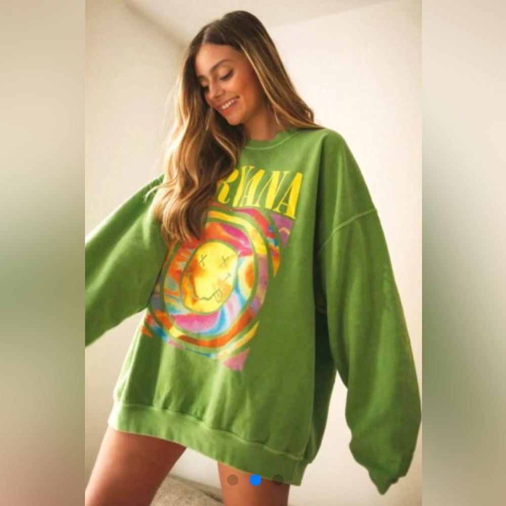 Urban Outfitters Nirvana Crewneck
